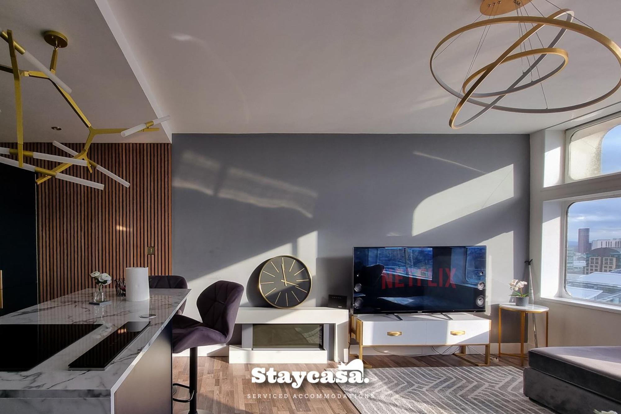 Luxury Penthouse Manchester Skyline 23Rd Floor 外观 照片